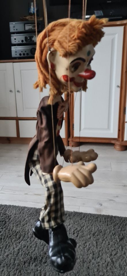 Marionette " Pelham Puppets " / Clown in Lübeck