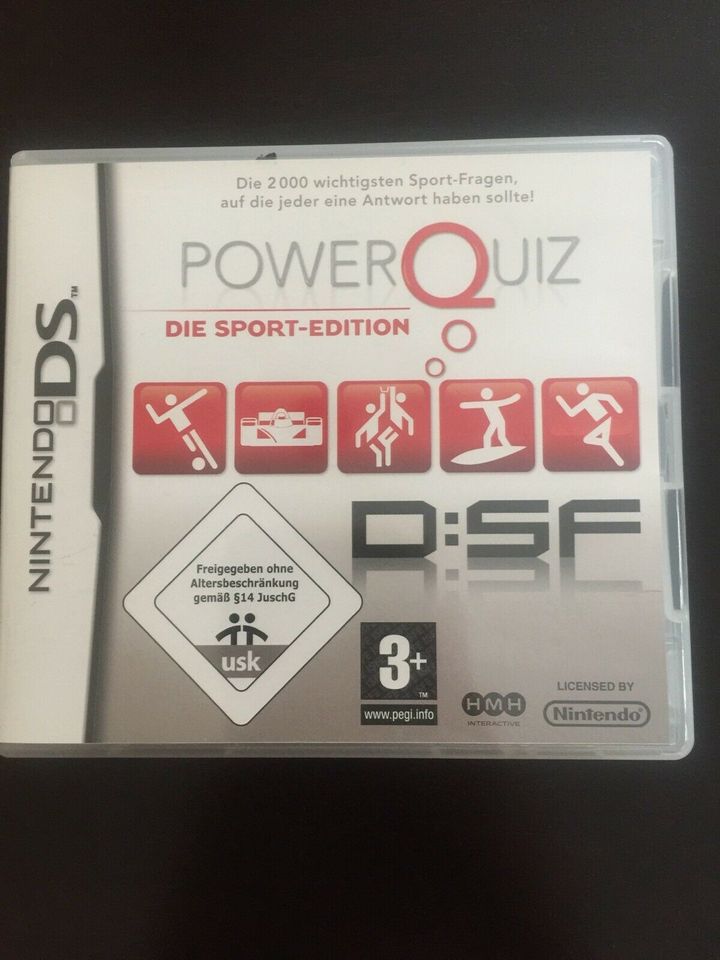 Spiel für Nintendo DS PowerQuiz die Sportedotion in Elsterheide