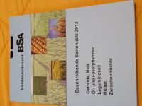 Bundessortenamt BSA - Sortenliste 2013 - Getreife Mais ... Thüringen - Jena Vorschau