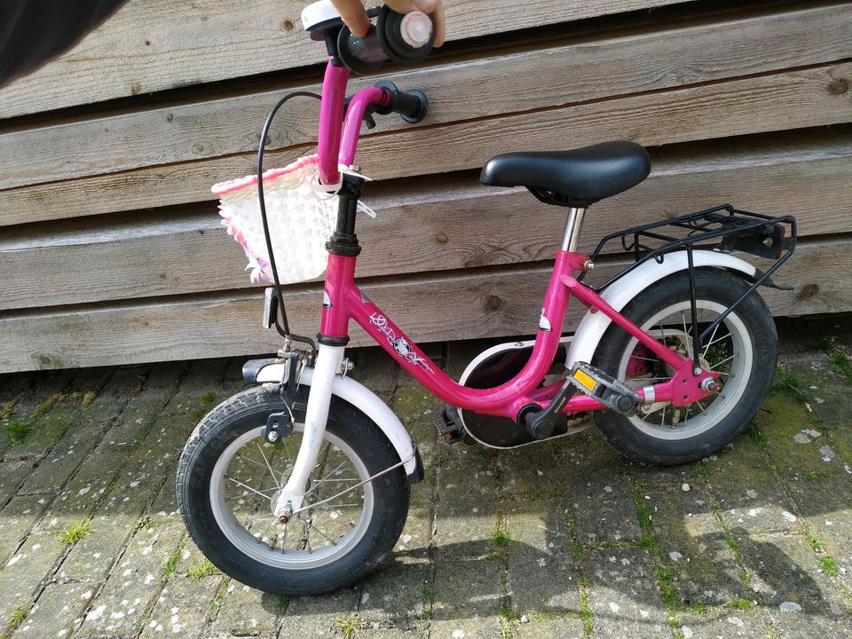 Mädchenfahrrad 12,5 Zoll in Katharinenberg