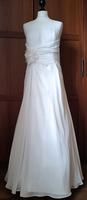 Vintage Brautkleid, Hochzeitskleid, Chiffon, Gr. 36/38, Halloween Bayern - Oettingen in Bayern Vorschau