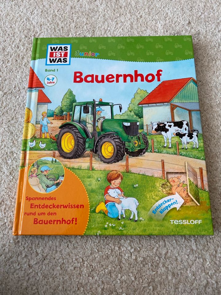Was ist was Bauernhof Kinderbuch Aufklappbuch in Düsseldorf