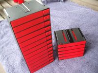 C Box, 18 Aufbewahrungsboxen für Audiocassetten, Original 1980er Niedersachsen - Bergen Vorschau