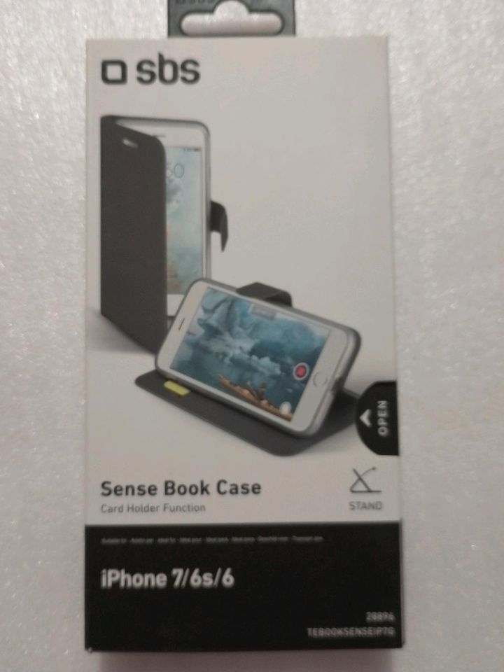 NEU - SBS Sense Book Case - iPhone 7/6s/6 in Chemnitz