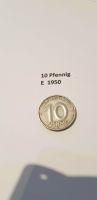10 Pfennig Münze 1950 DDR - Prägeort E Muldenhütten sehr selten Brandenburg - Potsdam Vorschau