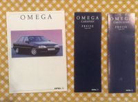 1992 Opel OMEGA 3000 3.0i 24V Dual Ram 4 Prospekte Preisliste Bochum - Bochum-Ost Vorschau