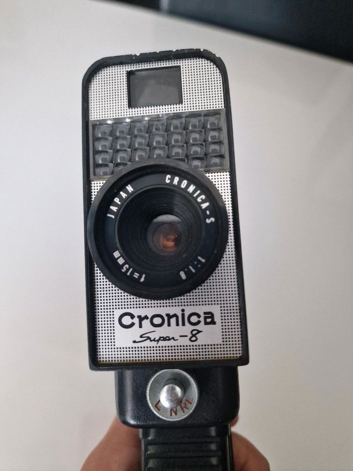 Cronica S-15 Super 8 Reporter Videokamera 60er Vintage in Allmendingen
