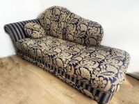 Sofa Chaiselongue Canape blau Gold Bayern - Zorneding Vorschau