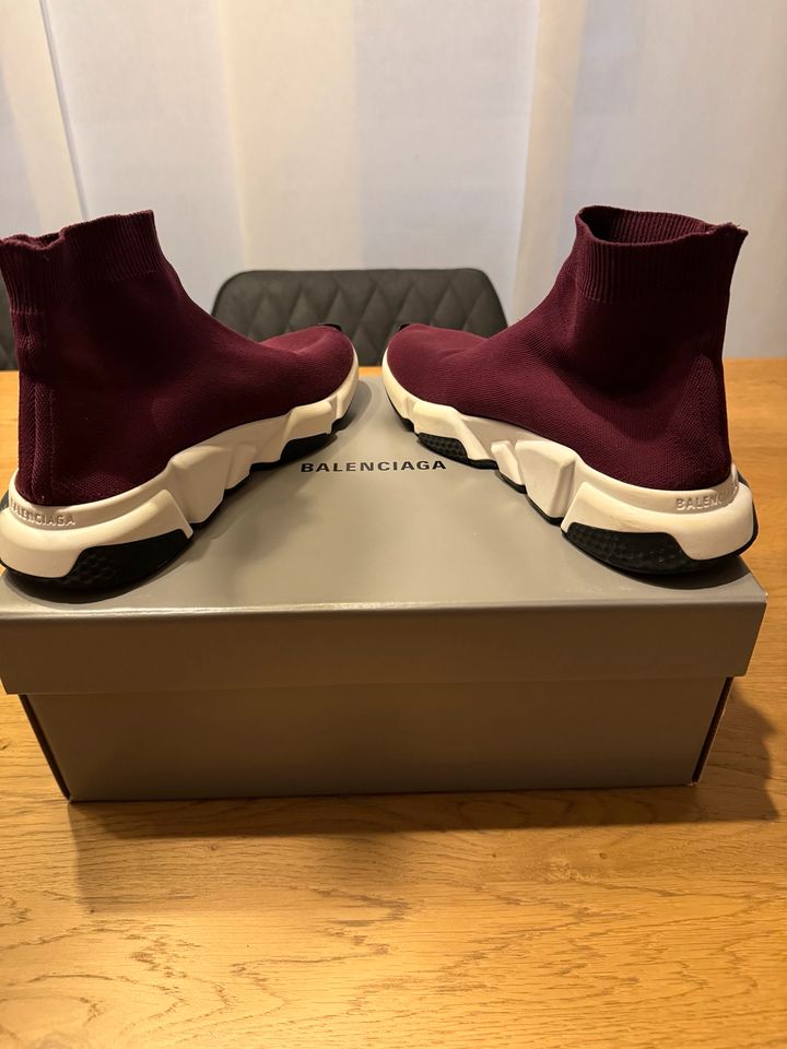 Balenciaga Speed Trainer Bordeaux/Violett. in Frankfurt am Main