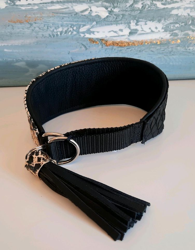 Windhundhalsband  Leder  Martingale in Eime