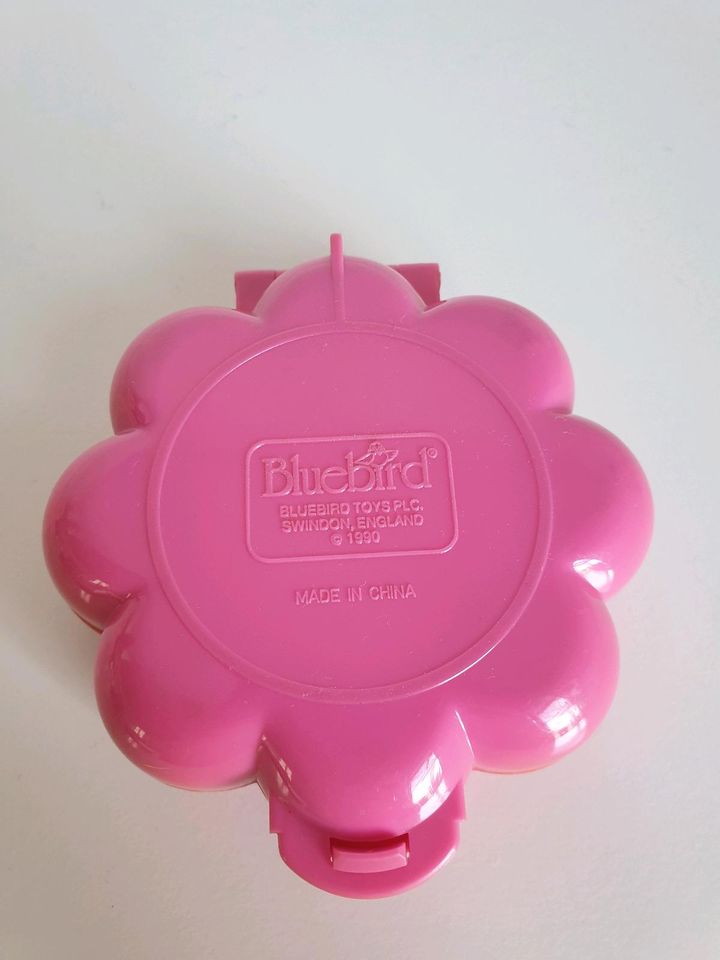 PollyPocket Bluebird Vintage pink Blume 1990 in Wilhermsdorf