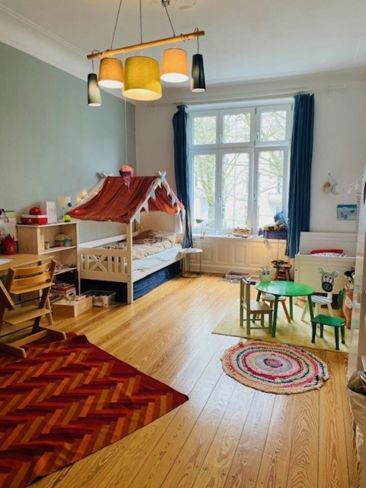 Tolle 5-Zimmer Wohnung auf Zeit (Aug-Dez) in Eimsbüttel in Hamburg