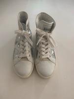Weiße Damen Hogan Sneaker weiß mit Glitzer Hessen - Kassel Vorschau