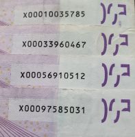 500-er-Euro-Scheine – 2002 – Serie X0001 – sehr selten Nordrhein-Westfalen - Meschede Vorschau