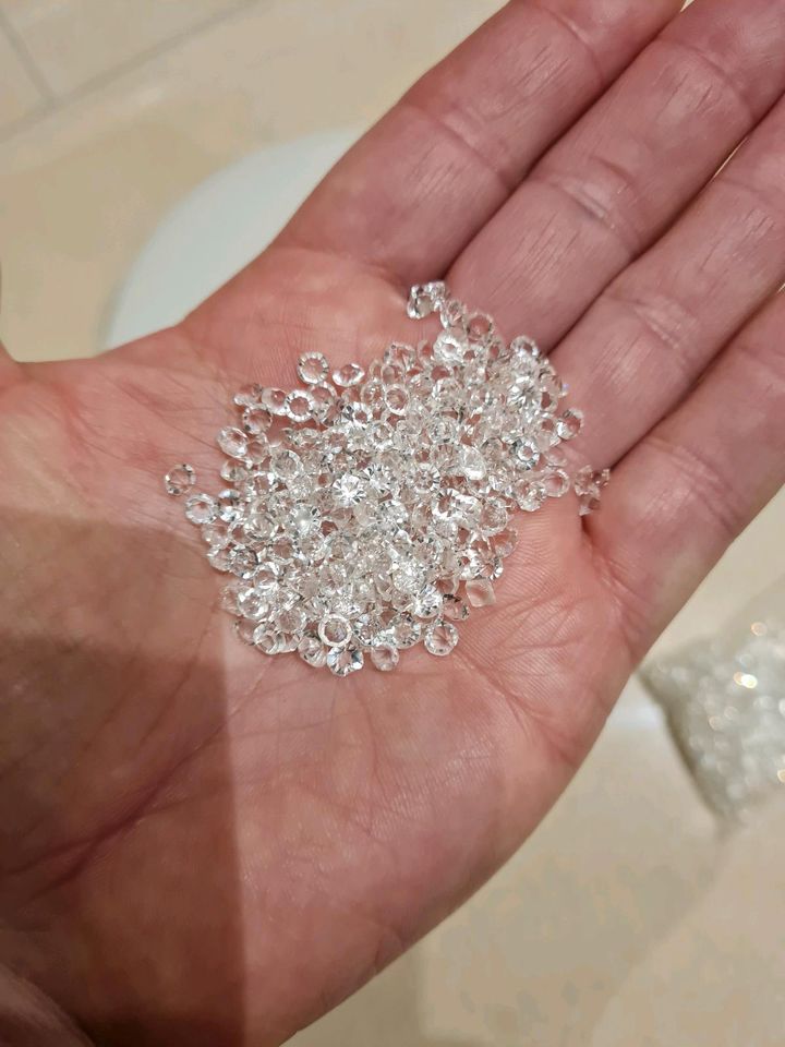 Kleine geschliffene Kristalle in Saarbrücken