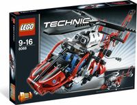 LEGO TECHNIC Rettungshubschrauber 8068 Nordrhein-Westfalen - Wilnsdorf Vorschau