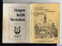 Deutsches Kulturgut >LIEDERHEFT< Gesangverein Hofweier ink. Versa Baden-Württemberg - Kappel-Grafenhausen Vorschau