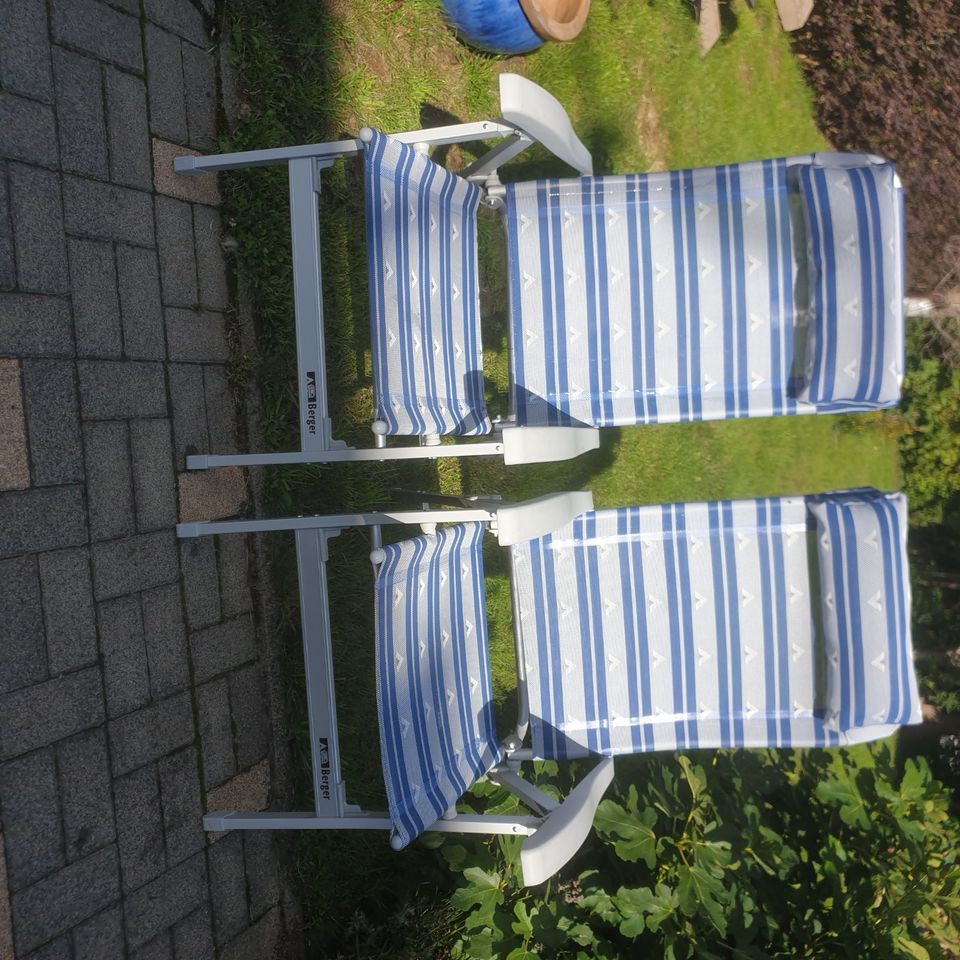 2 Camping Stühle stuhl von Fritz Berger in St. Wendel