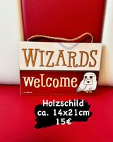 Holzschild Harry Potter Wizards Welcome Deko Häfen - Bremerhaven Vorschau