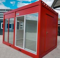 Verwandeln Sie Ihren Traum von einer eigenen Ferienwohnung in die Realität! - Unser 4 x 2,4 x 2,7 m Containermodul bietet Ihnen komfortables Wohnen auf kleinem Raum - Tiny House Containerunterkunft Bayern - Brunnen Vorschau