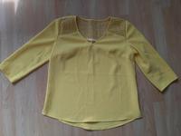 Elegantes Shirt 3/4 Ärmel sonnengelb, Gr. L Wandsbek - Hamburg Bramfeld Vorschau