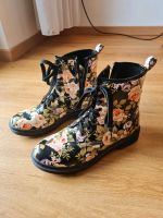 Schuhe Stiefel Größe 39 Blümchen Blumen Punk Hippie romantisch Baden-Württemberg - Bretten Vorschau