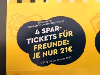 Legoland Gutschein Bonusknaller (inkl 4x Eintritt für 21 Euro) Baden-Württemberg - Friedrichshafen Vorschau