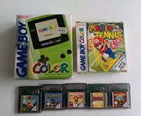 OVP Gameboy Color & Mario Tennis, Mario Golf, Yu-Gi-Oh, Shrek etc Niedersachsen - Braunschweig Vorschau