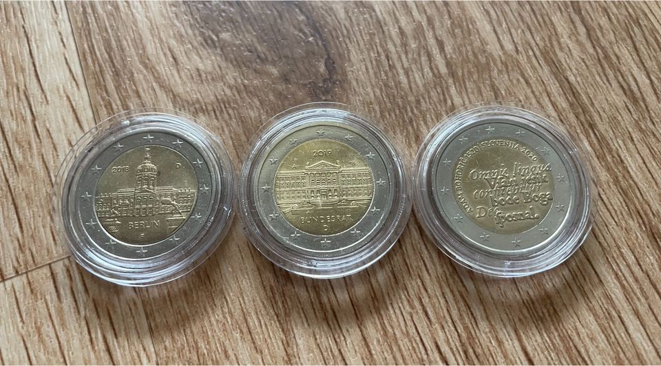2€ Münzen Sammelmünzen Euro in Seidnitz
