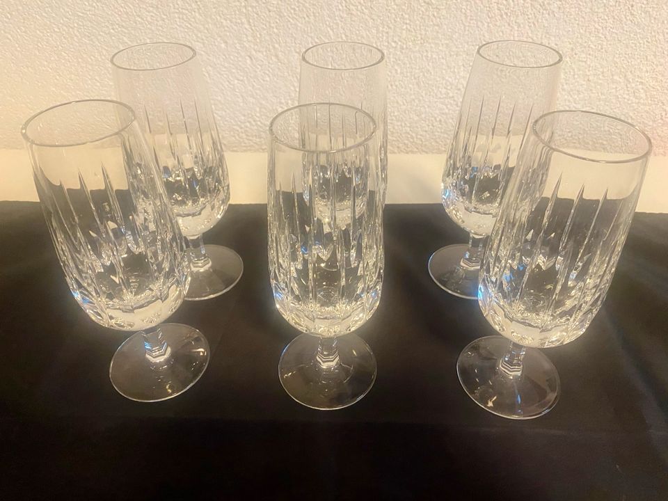 6 St. Set Nachtmann Bleikristall Gläser Cocktail Longdrink Vintag in Pirmasens