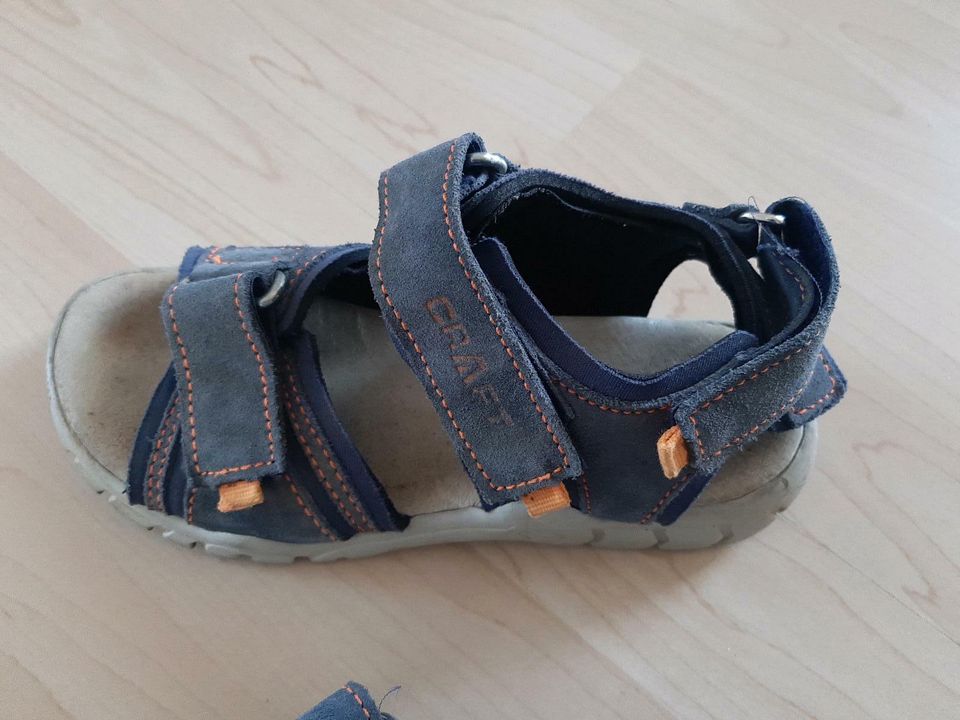 Däumling Sandalen für Jungen Gr 32 schmal Weite S Leder in Illertissen