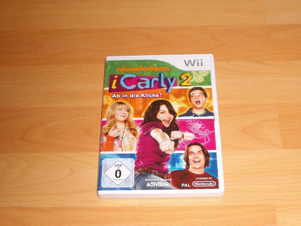 WII I Carly ICarly 2 ab in die Klicke Spencer OVP Internet Show** in Köln