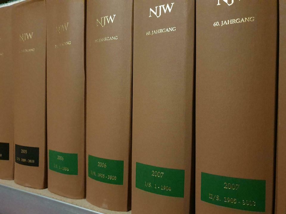 NJW - Neue Juristische Wochenschrift - 1947-2019 in Großrückerswalde