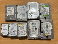 32x Festplatte SATA3 Harddisk 2.5'' 3.5'' defekt Bayern - Kleinostheim Vorschau