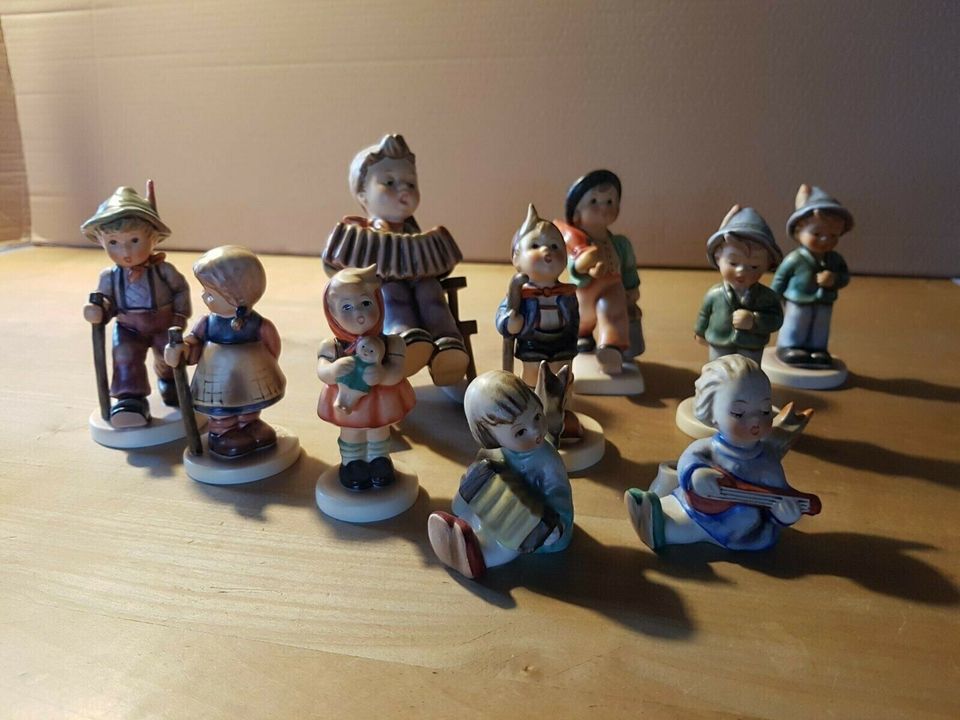 Hummelfiguren von Goebel Göbel, Hummel Tasse in Haar