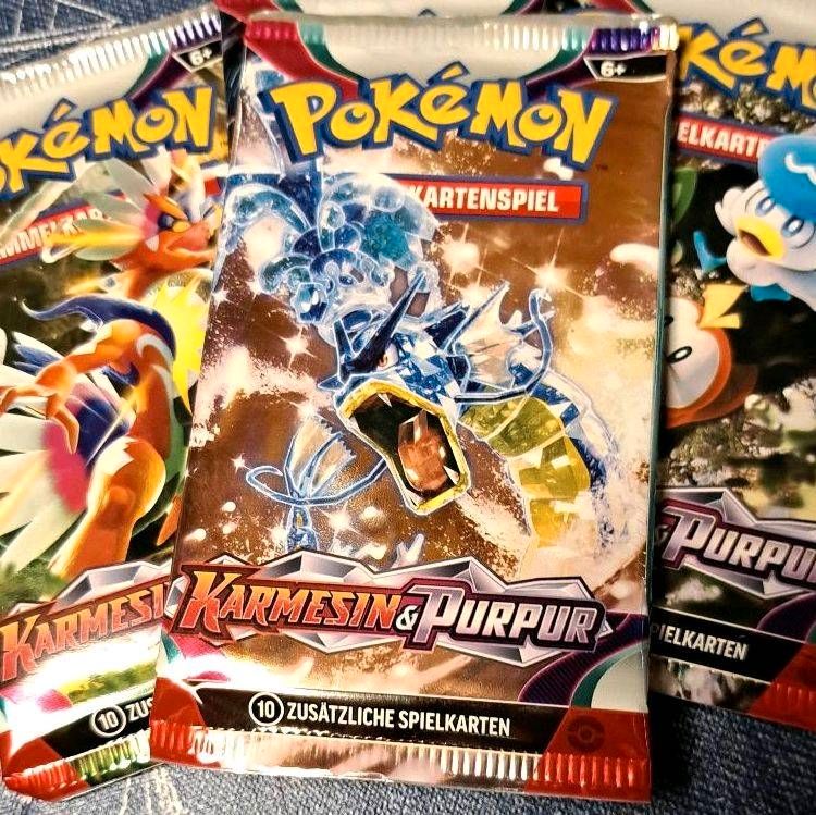 Pokemon TCG | Booster | Verlorener | Karmesin Karten in Haßmersheim