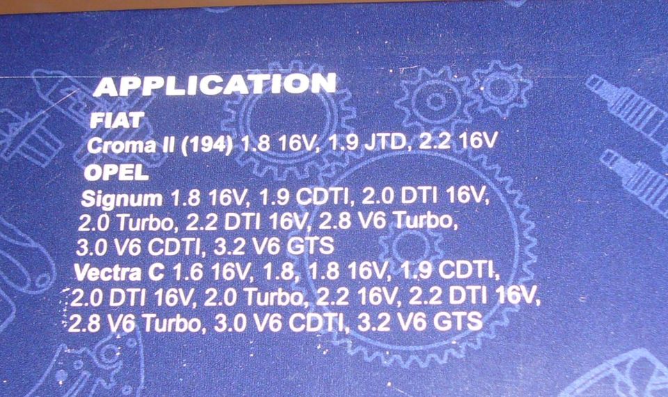 1 Stk „neuer“ Luftfilter für Opel Vectra C, Signum &Fiat Croma II in Markdorf