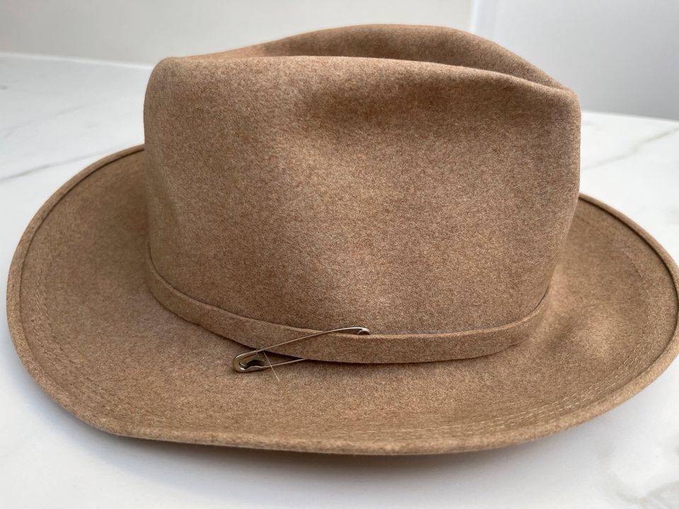 Vintage Stetson Hat 7 1/8  1930-1950 Jahre Hut Fedora in Wolfsburg