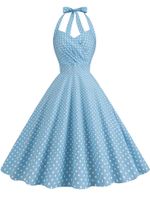 Kleid Vintage Retro Audrey Hepburn 50er Rockabilly Swing A-Linie Baden-Württemberg - Oberkochen Vorschau