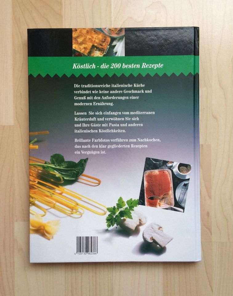 Rezepte Kochbuch Pasta und andere Spezialitäten aus Italien 1995 in Königsbrunn