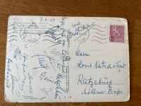 Postkarte mit Original Autogrammen DFB Nationalmannschaft 1964 Herzogtum Lauenburg - Ratzeburg Vorschau