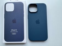 Apple Silikon-Case für iPhone15 in Storm Blue, Fabrikneu! Berlin - Spandau Vorschau