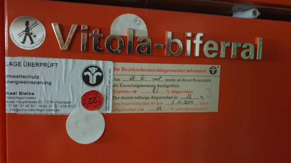 Verkaufe eine Viessmann Vitola Biferrial Öl- Zentralheizung 18 kw in Aichtal