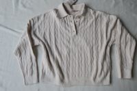 Polo Pullover Esqualo off-white, Perlmuttknöpfe Ajours NEU 38 Bayern - Ingolstadt Vorschau