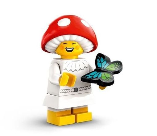 Lego Minifiguren Serie 25 - 06 - Fliegenpilz in Much