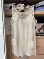 TWINSET Bluse aus Tüll und Spitze mit Top creme Gr. 38 Neu!! Nordrhein-Westfalen - Langenfeld Vorschau