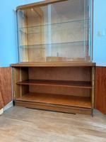 DDR Vintage Wohnzimmerschrank / Vitrine – Mid-Century Design Thüringen - Schwaara Vorschau