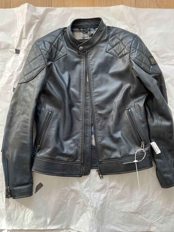 Belstaff Lederjacke 231 Outlaw blueblack Gr. 48 (M) - Festpreis in Stuttgart