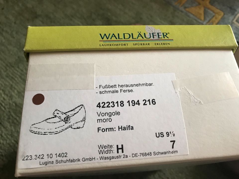 Waldläufer Damenhalbschuhe Gr. 40,5 neu OVP in Neunkirchen