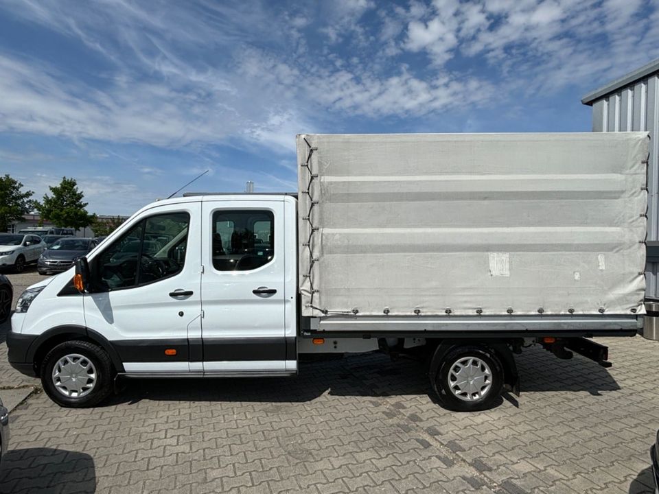 Ford Transit Pritsche 2.0 TDCi 350 L5 Doka*AHK*Klima in Landau a d Isar